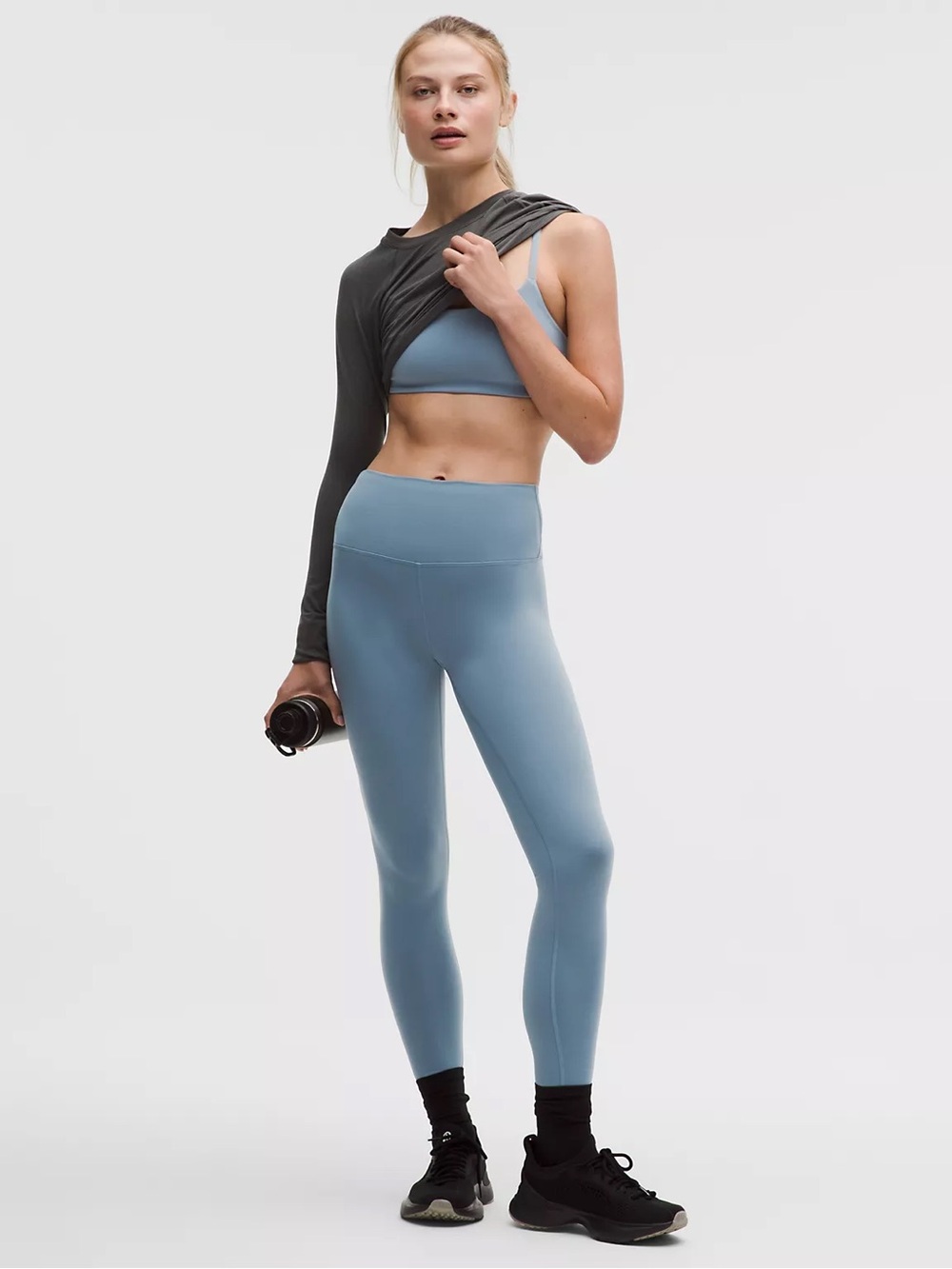 Lululemon 2026 High-Rise Leggings - Steel Blue